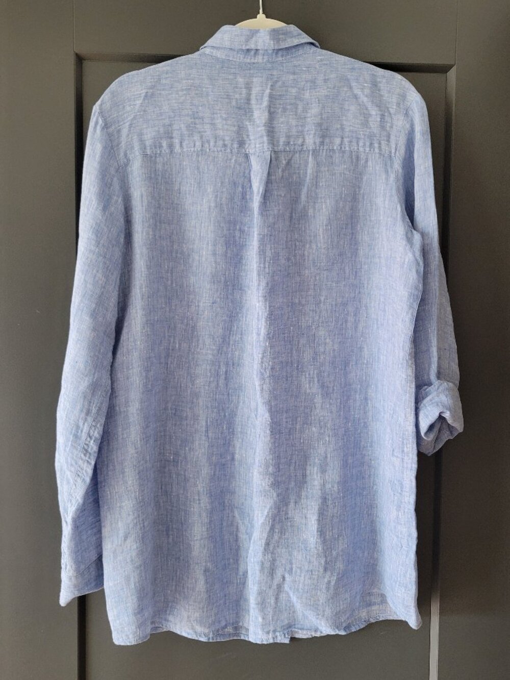 Set of 2 Gap 100% Linen Oversized Boyfriend Fit Shirts - Picture 11 of 13